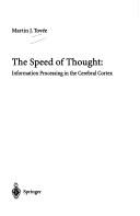Cover of: The Speed of Thought by Martin J. Tovee