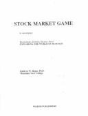 Cover of: Stock Market Game: To Accompany Exploring the World of Business