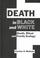 Cover of: Death in Black and White