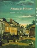 Cover of: America's History to 1877