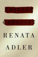 Cover of: Private Capacity by Renata Adler