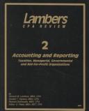 Cover of: CPA Exam Preparation: Accounting and Reporting with Federal Income Taxes