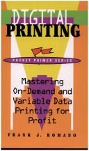 Cover of: Digital Printing : Mastering ON-Demand and Variable Data Printing for Profit(Pocket Primers) (Pocket primer series)