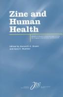 Cover of: Zinc and Human Health by 