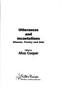 Utterances and incantations by Cooper