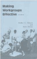 Cover of: Making Workgroups Effective