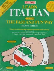 Cover of: Learn Italian (Italiano) the fast and fun way