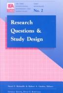 Cover of: Research Questions & Study Design (Timss Publication Series, 2)