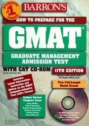 Cover of: How to prepare for the graduate management admission test, GMAT