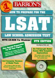 Cover of: Htp LSAT Book with CD-ROM