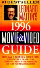 Cover of: Leonard Maltin's Movie and Video Guide 1996 (Leonard Maltins Movie and Video Guide)