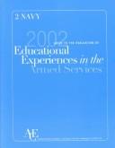 Cover of: 2002 Guide to the Evaluation of Educational Experiences in the Armed Services: Navy (Series on Higher Education)