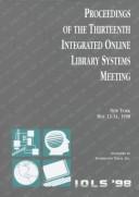 Cover of: Iols '98 Proceedings-1998: Integrated Online Library Systems, New York, May 13-14, 1998 (E-Libraries Proceedings)