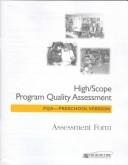 Cover of High/Scope Program Quality Assessment: Assessment Form 