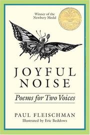 Cover of: Joyful Noise by Paul Fleischman