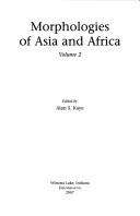 Morphologies of Asia and Africa cover