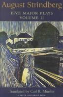 Cover of: August Strindberg: Five Major Plays, Vol. II
