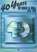 Cover of: 40 Years of Rock & Roll 1955-1995: Piano/Vocal/Chords