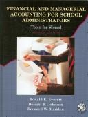 Cover of: Financial and Managerial Accounting for School Administrators: Tools for School