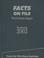 Cover of: Facts on File World News Digest Yearbook 2002