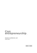 Cover of: Civic Entrepreneurship