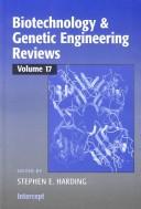 Cover of: Biotechnology and Genetic Engineering Reviews by Stephen E. Harding