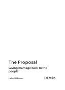 Cover of: The Proposal: Giving Marriage Back to the People