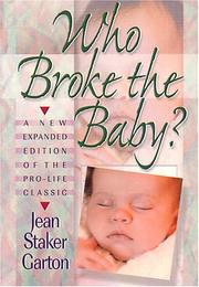 Cover of: Who broke the baby?