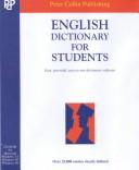 Cover of: English Dictionary for Students