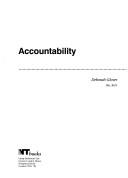 Cover of: Accountability (NT Clinical Monographs)