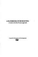 Cover of: A Handbook on Budgeting: A Guide to the Due Process Approach