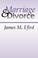 Cover of: Marriage and Divorce