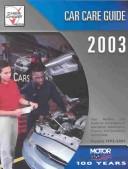 Cover of: Car Care Guide 2003