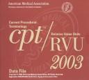 Cover of: CPT/RVU CD-ROM 2003