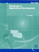Cover of: SAS Guide to Applications Development