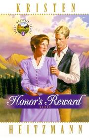 Cover of: Honor's reward by Kristen Heitzmann