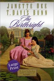 Cover of: The birthright by Janette Oke