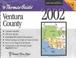 Cover of: Thomas Guide 2002 Ventura County Street Guide and Directory (Ventura County Street Guide)