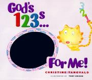 Cover of: God's 123S... for Me! (For Me Books) by Christine Harder Tangvald