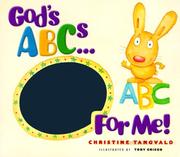 Cover of: God's ABCs...for Me! (For Me Books)