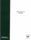 Cover of: Microsoft Word 97 Advanced (Microsoft Office 97) by Pamela W. Adams