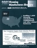 Cover of: Wyoming Manufacturers Directory 2001 (Wyoming Manufacturer
