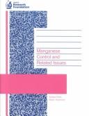 Cover of: Manganese Control and Related Issues