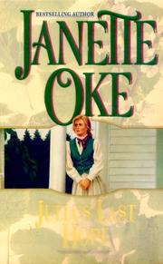 Cover of: Julia's Last Hope (Women of the West) by Janette Oke