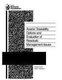 Cover of: Arsenic Treatability Options and Evaluation of Residuals Management Issues