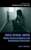 Cover of: Child Sexual Abuse: Media Representation and Government Reactions (Contemporary Issues in Public Policy)