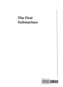 Cover of: The First Submarines