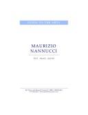 Cover of: Maurizio Nannucci (CV/Visual Arts Research)