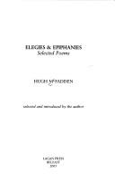 Cover of: Elegies & Epiphanies: Selected Poems