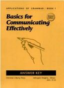 Cover of: Basics For Communicating Effect Ans Ky